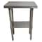 Bk Resources Flat Top Work Table Stainless Steel w/Galvanized Undershelf 24"Wx18"D VTT-1824 - alternate 7